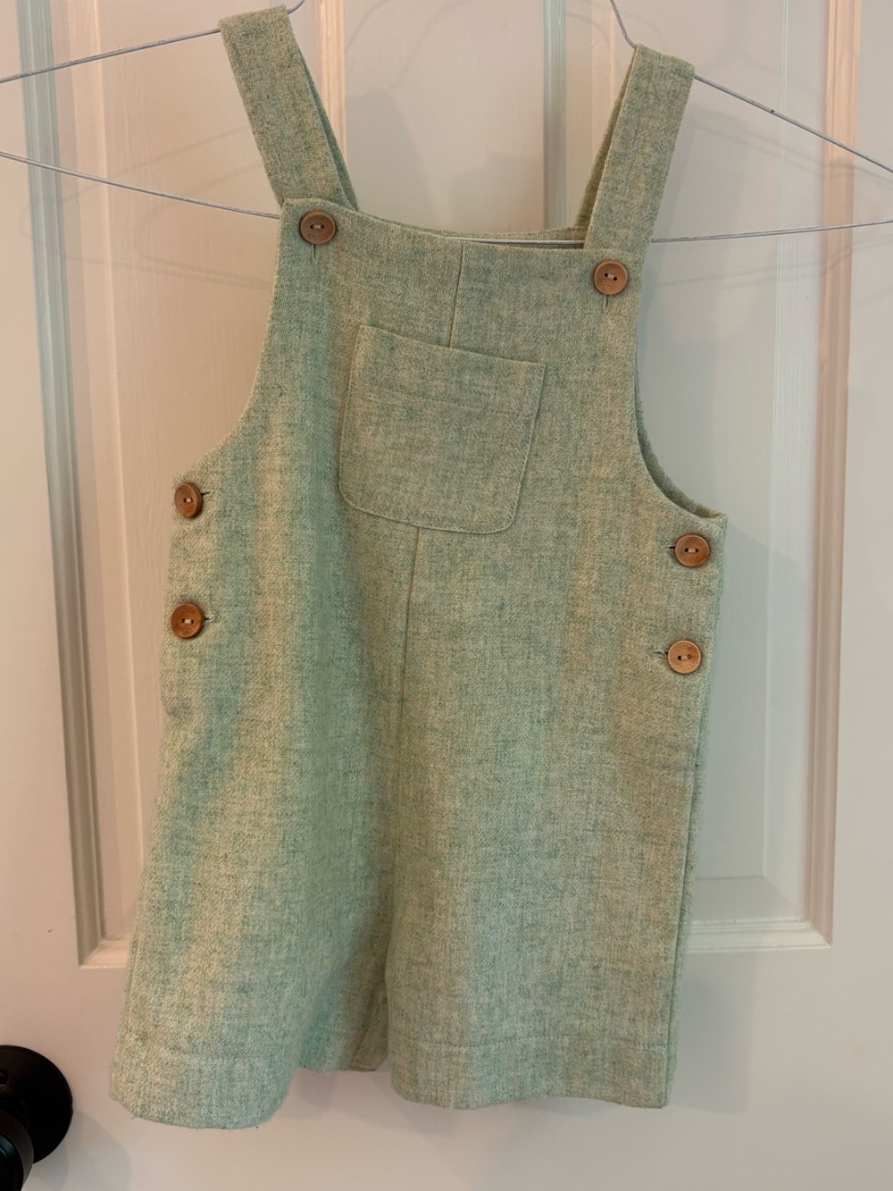 Little English Green Tweed Overall
